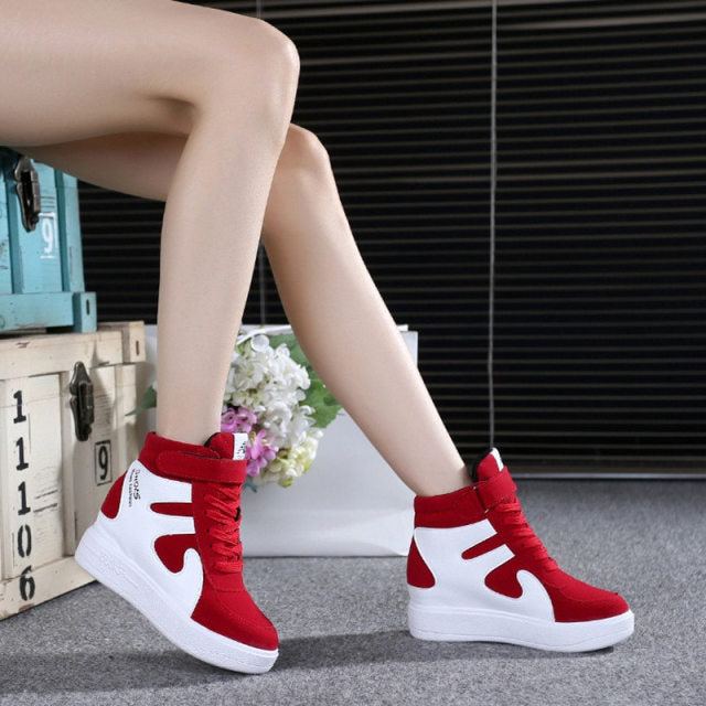 HOT New 2014 Brand Isabel Marant Autumn Women Winter Shoes Leopard Suede Ankle Boots Heels Platform Wedge Sneakers