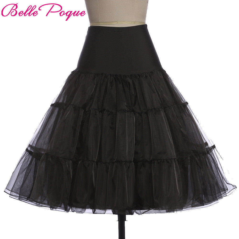 Tutu Skirt Silps swing Rockabilly Petticoat Underskirt Crinoline fluffy pettiskirt for Wedding