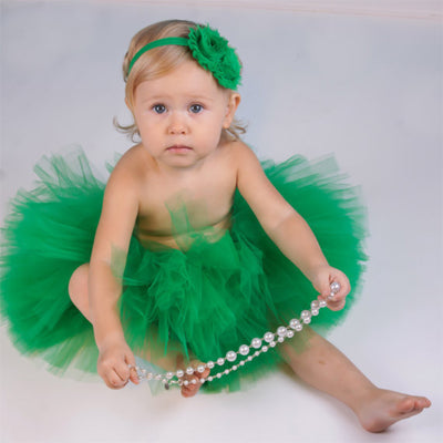Skirt And Headwear Neonatal Photography Props Pettiskirt Infant Costume Princess Tutu Skirt Flower