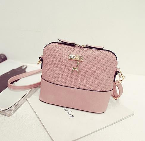 HOT SALE!2017 Women Messenger Bags Fashion Mini Bag With Deer Toy Shell