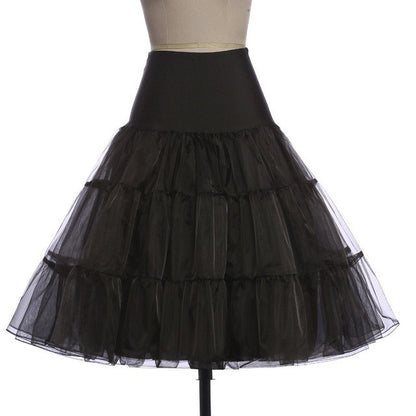 Tutu Skirt Silps swing Rockabilly Petticoat Underskirt Crinoline fluffy pettiskirt for Wedding