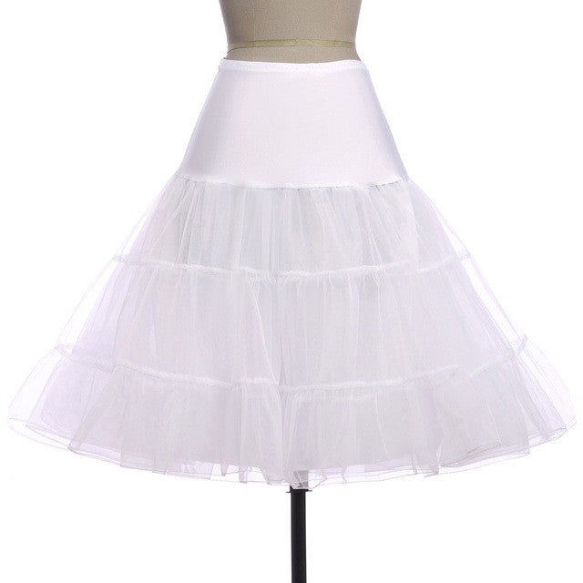 Tutu Skirt Silps swing Rockabilly Petticoat Underskirt Crinoline fluffy pettiskirt for Wedding