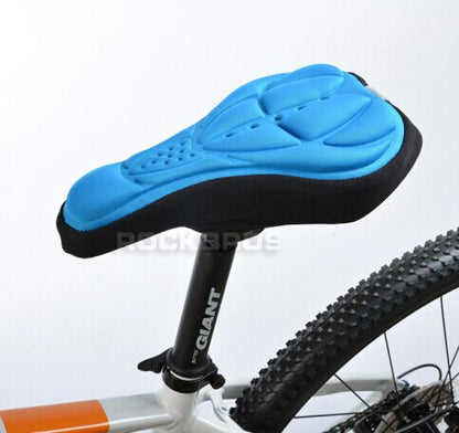 ROCKBROS 3D Sponge Lycra Nylon Bike Saddle Bicycle Cycling Cycle