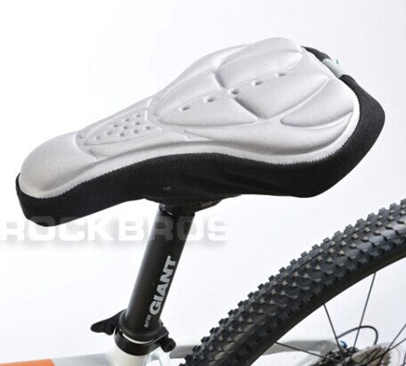 ROCKBROS 3D Sponge Lycra Nylon Bike Saddle Bicycle Cycling Cycle