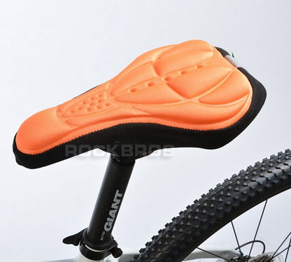 ROCKBROS 3D Sponge Lycra Nylon Bike Saddle Bicycle Cycling Cycle