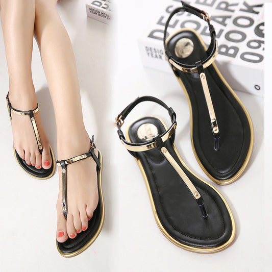 Women Sandals 2016 New Summer sequin Sandals Flip Flops size 35 to 41