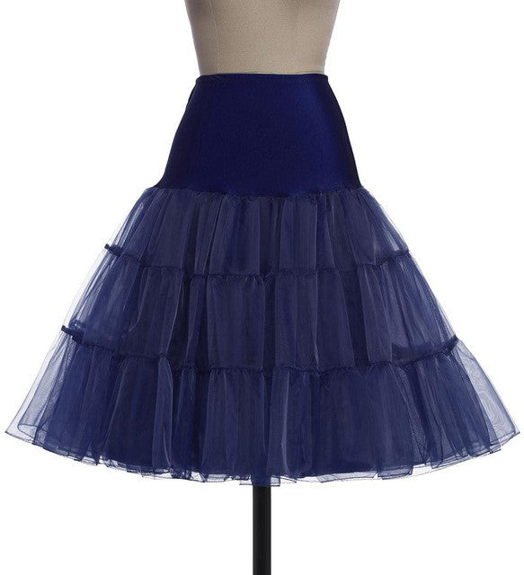 Tutu Skirt Silps swing Rockabilly Petticoat Underskirt Crinoline fluffy pettiskirt for Wedding