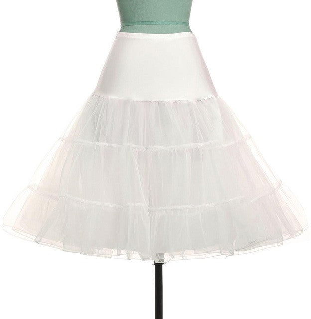 Tutu Skirt Silps swing Rockabilly Petticoat Underskirt Crinoline fluffy pettiskirt for Wedding
