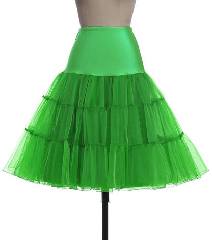 Tutu Skirt Silps swing Rockabilly Petticoat Underskirt Crinoline fluffy pettiskirt for Wedding