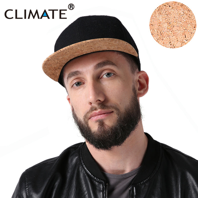 CLIMATE 2017 Unique Wood Peak Woolen Warm Snapback Caps Extra Heavy Autumn Winter Thicken Man Women Adjustable Baseball Caps Hat