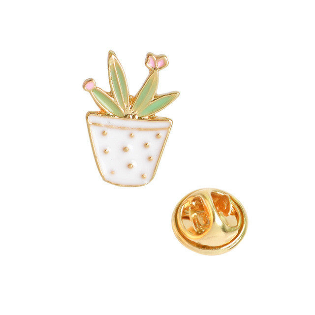 QIHE JEWELRY Cartoon Watermelon Lemon Cactus Cat Sunglasses Leaf Popsicles - Shopy Max