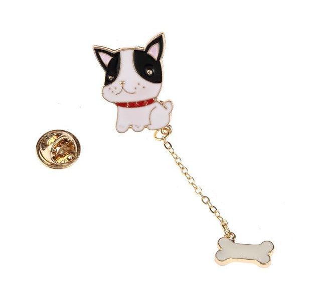 2017 New Fashion Brooch Cute Teddy Bear Brooches for Women Collar