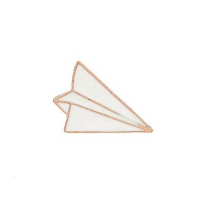 Cat"I Love Cats"Cactus Clothes Paper Airplane Enamel Pins Brooch Jacket Collar Decorative Jewelry Classic Anime Cartoon Brooches