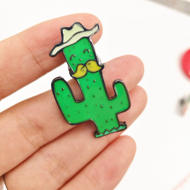 Timlee X147 Cute Halloween Ghost Pumpkin Cup Cake Cat Flamingo Enamel Pin Bird Owl Unicorn Cactus Alloy Brooch Pins Wholesale - Shopy Max