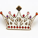 Timlee X227 Cartoon Cat Cute Wonderland Enamel Pins Alice Brooch Crown Metal Brooch Pins Gift Wholesale