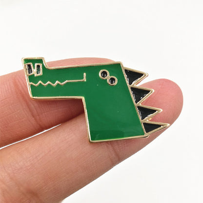 Timlee X246 Cartoon Rock Hand Enamel Pins Colorful Bird Lightning Cloud