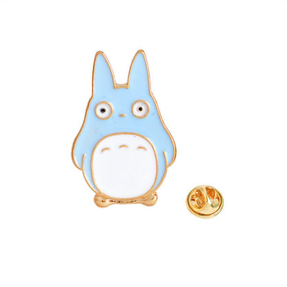 Japanese Anime My Neighbor Totoro Brooches Metal Enamel Pin Badge For Women - Shopy Max