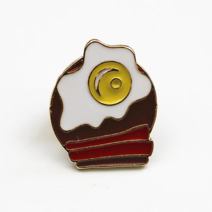 Timlee X271 Sweet Travel Picnic Fun Cartoon Love Cherry Enamel Pin Fried Pepper - Shopy Max