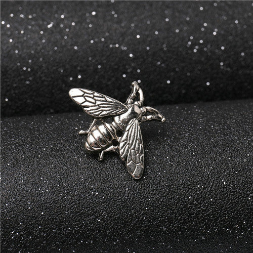 1PC Cute Ethnic Bee Brooch Pins Gift Vintage Insect Enamel Pin Badge Brooches - Shopy Max