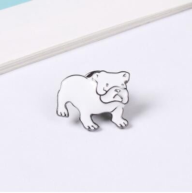 Jisensp 2017 New Fashion Animal Pet Brooch Pins Metal Enamel Pin Brooch - Shopy Max