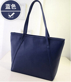 Fashion new handbags High quality PU leather Women bag Candy color sweet girl shoulder bag - Shopy Max