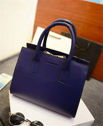 Handbags PU leather women messenger bags women's pouch bolsas 4 candy color fashion bag