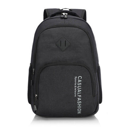 2017 New Fashion Men's Backpack Bag Male Canvas Laptop Backpack Computer Bag high school student