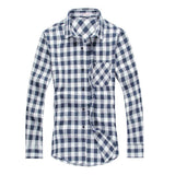 Men Plaid Shirt Camisas 2016 New Arrival Men's Fashion Plaid Long-sleeved Shirt