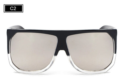 ROYAL GIRL Fashion Woman Sunglasses Men Brand Designer Mirror Oversized Sunglasses Male Sun Glasses ss759 - Shopy Max