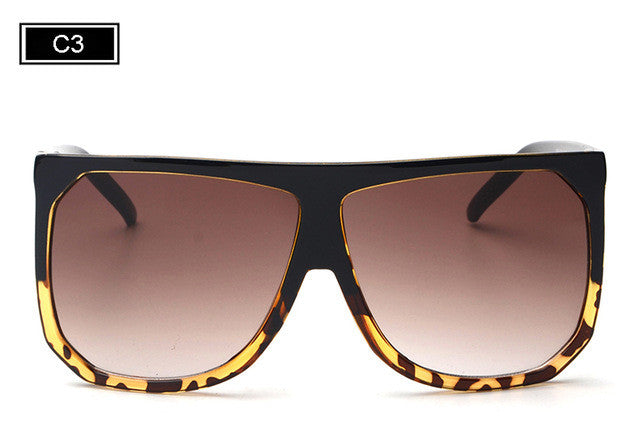 ROYAL GIRL Fashion Woman Sunglasses Men Brand Designer Mirror Oversized Sunglasses Male Sun Glasses ss759 - Shopy Max