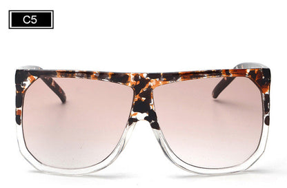 ROYAL GIRL Fashion Woman Sunglasses Men Brand Designer Mirror Oversized Sunglasses Male Sun Glasses ss759 - Shopy Max