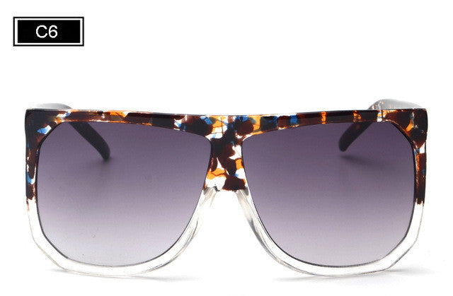 ROYAL GIRL Fashion Woman Sunglasses Men Brand Designer Mirror Oversized Sunglasses Male Sun Glasses ss759 - Shopy Max