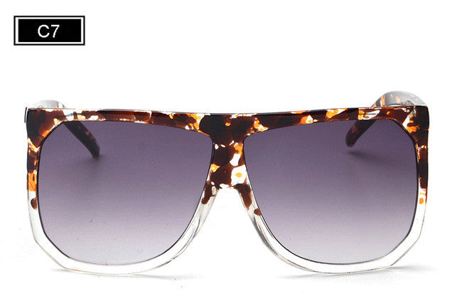 ROYAL GIRL Fashion Woman Sunglasses Men Brand Designer Mirror Oversized Sunglasses Male Sun Glasses ss759 - Shopy Max