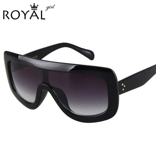 ROYAL GIRL Brand Designer Oversized Sunglasses Women Fashion Women Men Sun Glasses ss004