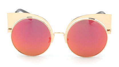 ROAYL GIRL Fashion New Cat Eye Sunglasses Women Elegant Style Sun glasses Women Mirror lens Brand Designer UV400 ss464