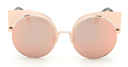ROAYL GIRL Fashion New Cat Eye Sunglasses Women Elegant Style Sun glasses Women Mirror lens Brand Designer UV400 ss464