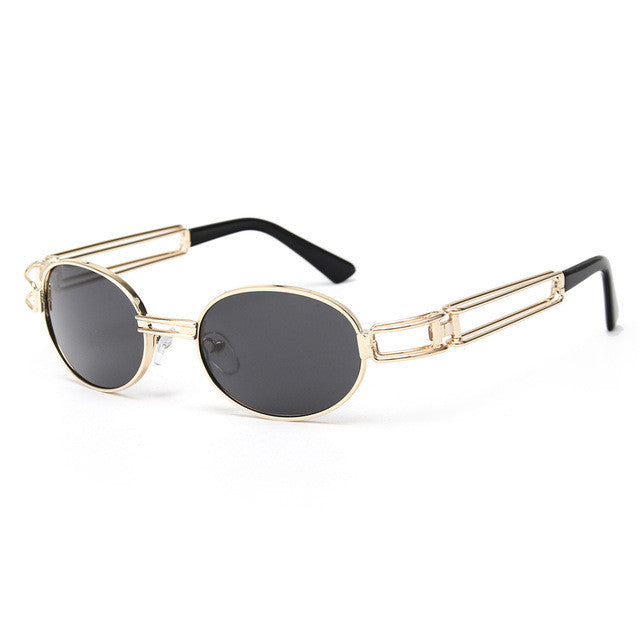 ROYAL GIRL 2017 clear lens gold metal frame glasses round women vintage eye glasses frames for men male ss158