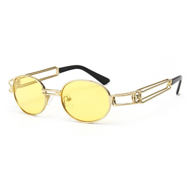 ROYAL GIRL 2017 clear lens gold metal frame glasses round women vintage eye glasses frames for men male ss158