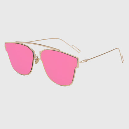 ROYAL GIRL High Quality Classic Metal Wire Frame Sunglasses Women Brand Designer Shades Plain Eyeglasses Sunnies Oculos ss367