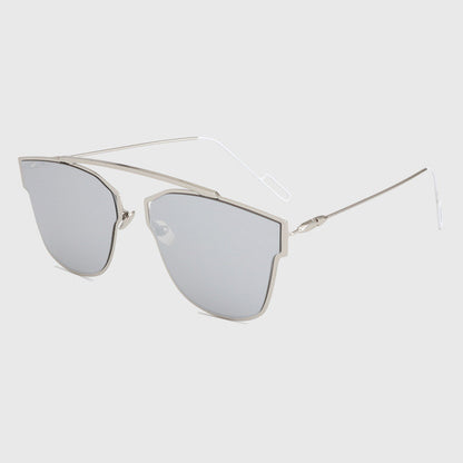 ROYAL GIRL High Quality Classic Metal Wire Frame Sunglasses Women Brand Designer Shades Plain Eyeglasses Sunnies Oculos ss367