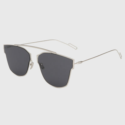 ROYAL GIRL High Quality Classic Metal Wire Frame Sunglasses Women Brand Designer Shades Plain Eyeglasses Sunnies Oculos ss367