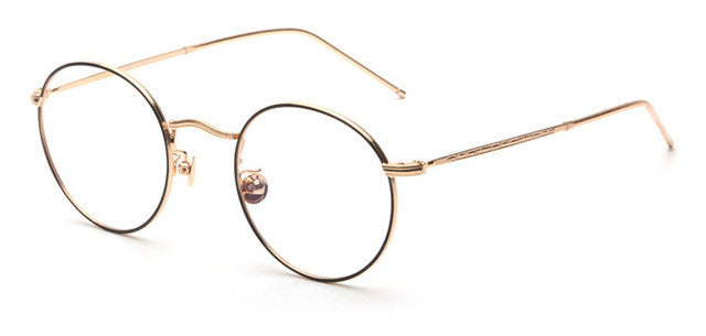 ROYAL GIRL Men Eyeglasses Frames Women Brand Designer Round Optical Frames Reading Glasses ss218