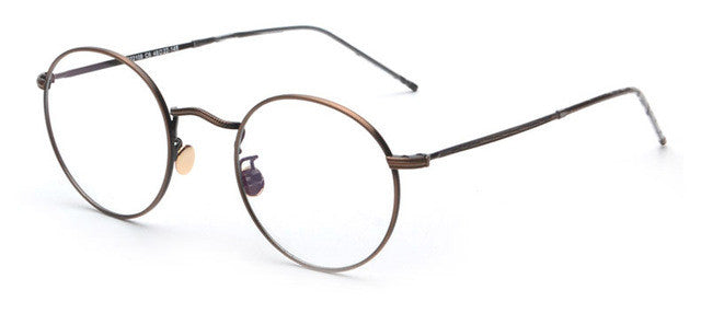 ROYAL GIRL Men Eyeglasses Frames Women Brand Designer Round Optical Frames Reading Glasses ss218