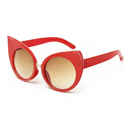 ROYAL GIRL New Fashion Exaggeration Cat Eye Sunglasses Women Vintage Brand Designer Metal Frame Glasses ss443