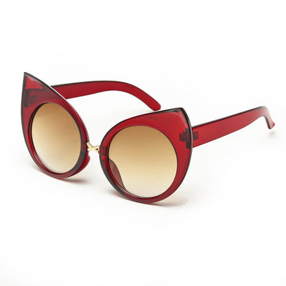 ROYAL GIRL New Fashion Exaggeration Cat Eye Sunglasses Women Vintage Brand Designer Metal Frame Glasses ss443