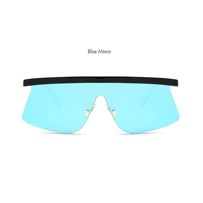 ROYAL GIRL Brand Designer Women Sunglasses Retro Flat Top Rimless Unique Sun glasses Men ss183