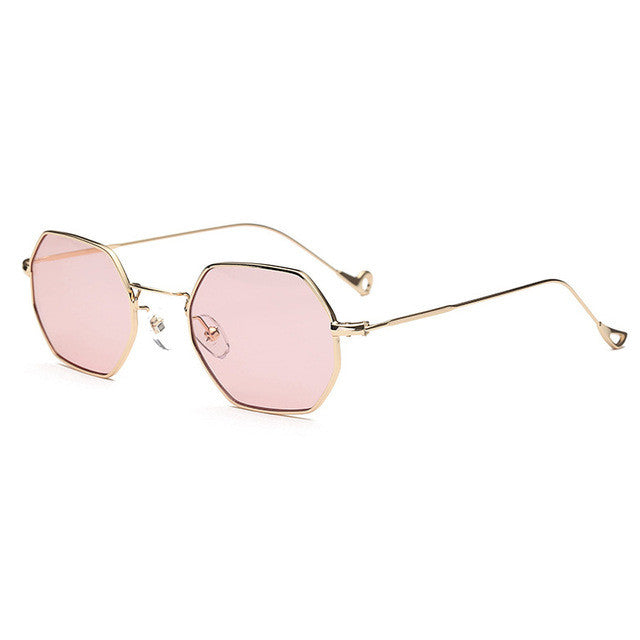 ROAYL GIRL Designer Women Sunglasses Vintage Retro Metal Square 2017 New Ultra-light Small Frame Glasses ss131