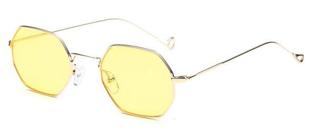ROAYL GIRL Designer Women Sunglasses Vintage Retro Metal Square 2017 New Ultra-light Small Frame Glasses ss131