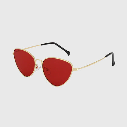 ROYAL GIRL Cat Eye Sunglasses Women 2017 Light Weight Summer Styles Retro Sun Glasses Fashion Red Lens UV400 Eyewear ss237