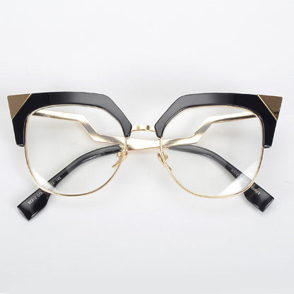 ROYAL GIRL New Cat Eye Eyeglasses Frames Retro Optical Frames Clear lens Spectacle SS381
